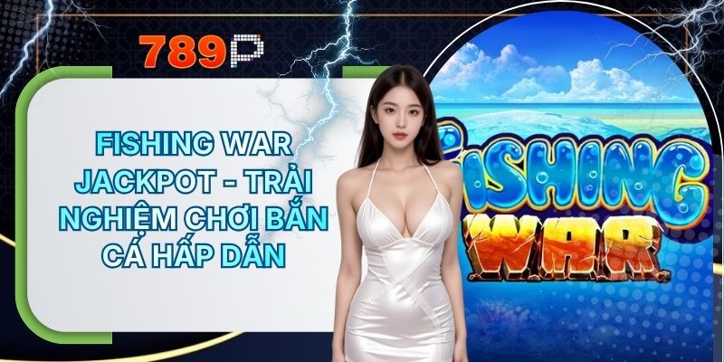Fishing War Jackpot - Game Chơi Bắn Cá Hấp Dẫn Tại 789P